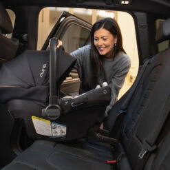 Nuna TRVL LX Stroller + PIPA Urbn Travel System -Baby Go Round Store PIPAurbn Caviar Milan US 4538