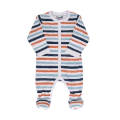 Coccoli Striped Footie