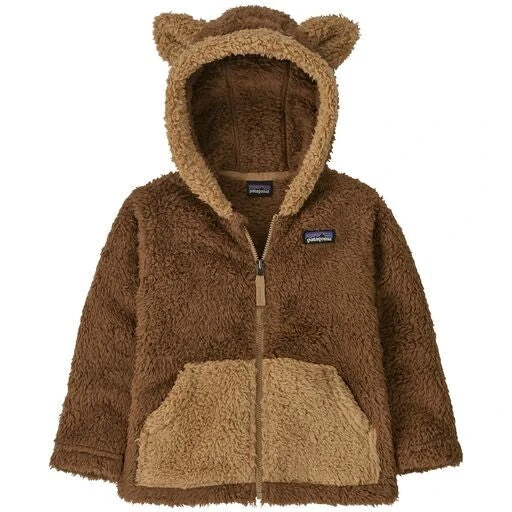 Patagonia Baby Furry Friends Hoody | Moose Brown 1 Patagonia Baby Furry Friends Hoody | Moose Brown
