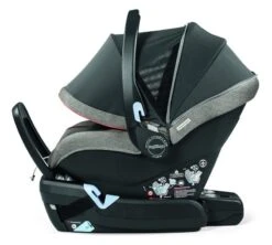 Agio By Peg Perego Primo Viaggio 4/35 Nido Infant Car Seat + Base -Baby Go Round Store PV 4 35 Nido BaseLateral AgioGrey 9dd1b66f 750e 4b1a b680 e10a491d1144