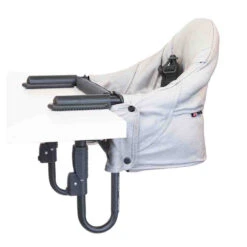 Guzzie & Gus Perch Portable Hanging High Chair -Baby Go Round Store Perch Latte