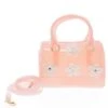 Doe A Dear Pink Lemonade Glitter Purse