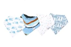 Copper Pearl Baby Bandana Bibs - Arctic
