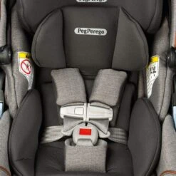 Agio By Peg Perego Primo Viaggio 4-35 Lounge Infant Car Seat + Base -Baby Go Round Store PrimoViaggio 4 35 Lounge Detail AgioGrey