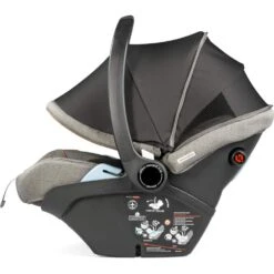 Agio By Peg Perego Primo Viaggio 4-35 Lounge Infant Car Seat + Base -Baby Go Round Store PrimoViaggio Lounge AgioGrey