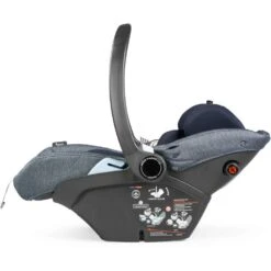 Agio By Peg Perego Primo Viaggio 4-35 Lounge Infant Car Seat + Base -Baby Go Round Store PrimoViaggio Lounge Side MovLow AgioMirage