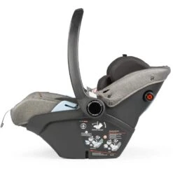 Agio By Peg Perego Primo Viaggio 4-35 Lounge Infant Car Seat + Base -Baby Go Round Store PrimoViaggio Lounge Side Mov Agiogrey