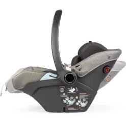 Agio By Peg Perego Primo Viaggio 4-35 Lounge Infant Car Seat + Base -Baby Go Round Store PrimoViaggio Lounge Strobo Agiogrey