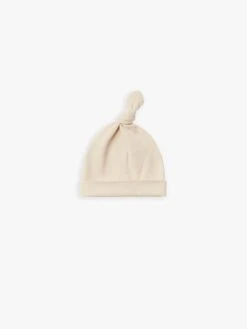 Quincy Mae Knotted Baby Hat - Natural