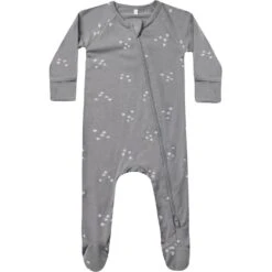 Quincy Mae Bamboo Zip Footie | Flock