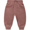 Quincy Mae Velour Relaxed Sweatpant || Fig