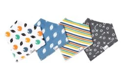 Copper Pearl Baby Bandana Bibs - Quarterback