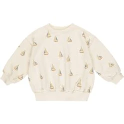 Rylee + Cru Sweatshirt || Sailboats