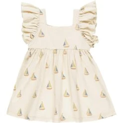 Rylee + Cru Mariposa Dress || Sailboats