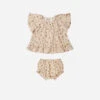 Rylee & Cru Butterfly Top & Bloomer Set Flower Field
