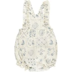 Rylee + Cru Chiara Romper || Tile