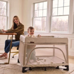 UPPAbaby Remi Bedside Bassinet + Playard + Travel Crib -Baby Go Round Store REMI22 CHR 0776 8256x5504 37d2c7e