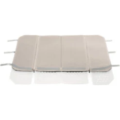 UPPAbaby Remi Bedside Bassinet + Playard + Travel Crib -Baby Go Round Store REMI22 CHR Mattress FabricRemoval 6193x2859 12c7217