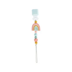 Loulou Lollipop Rainbow Pacifier Clip