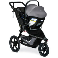 BOB Single Jogging Stroller Adapter For Select Britax Infant Car Seats With ClickTight -Baby Go Round Store RevoFlex3ICSA WillowS RF Left 72RGB