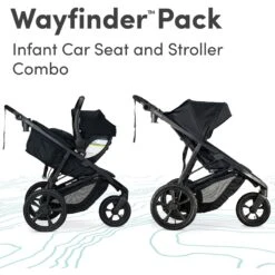 BOB Wayfinder Travel System -Baby Go Round Store S14746300 WAYFINDER PACK NIGHTFALL 2 Master