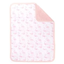 Oilo Cuddle Blanket - Flamingo -Baby Go Round Store SBLA FLAMaa