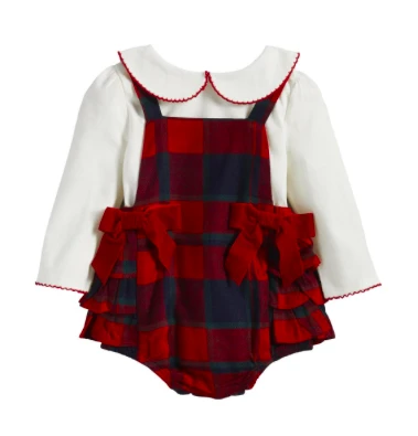 Mudpie Tartan Pinafore Set 1 Mudpie Tartan Pinafore Set