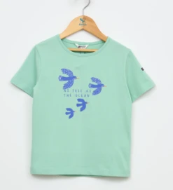 Batela "As Free As Ocean" Bird T-shirt