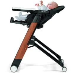 Agio By Peg Perego Siesta High Chair -Baby Go Round Store Siesta Agio Black ComfortRecline Baby