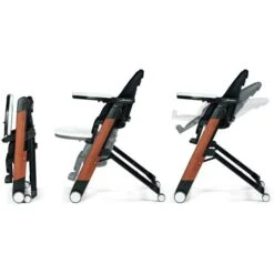 Agio By Peg Perego Siesta High Chair -Baby Go Round Store Siesta Agio Black movimento