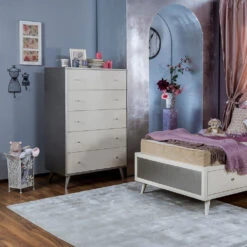 Romina New York Tall Chest (Laser Cut) -Baby Go Round Store Solid Wood furniture by Romina Furniture 56de8248 a1f2 4453 97c3 a64ace010400