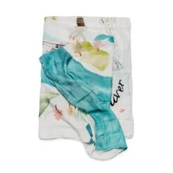 Loulou Lollipop City Muslin Swaddle Blanket -Baby Go Round Store Swaddle Vancouver
