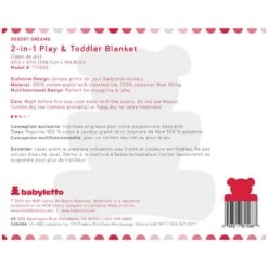 Babyletto Desert Dreams 2-in-1 Play And Toddler Blanket -Baby Go Round Store T11042 White Background 06