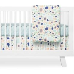 Babyletto Fleeting Flora 2-in-1 Play And Toddler Blanket -Baby Go Round Store T11052 White Background 02