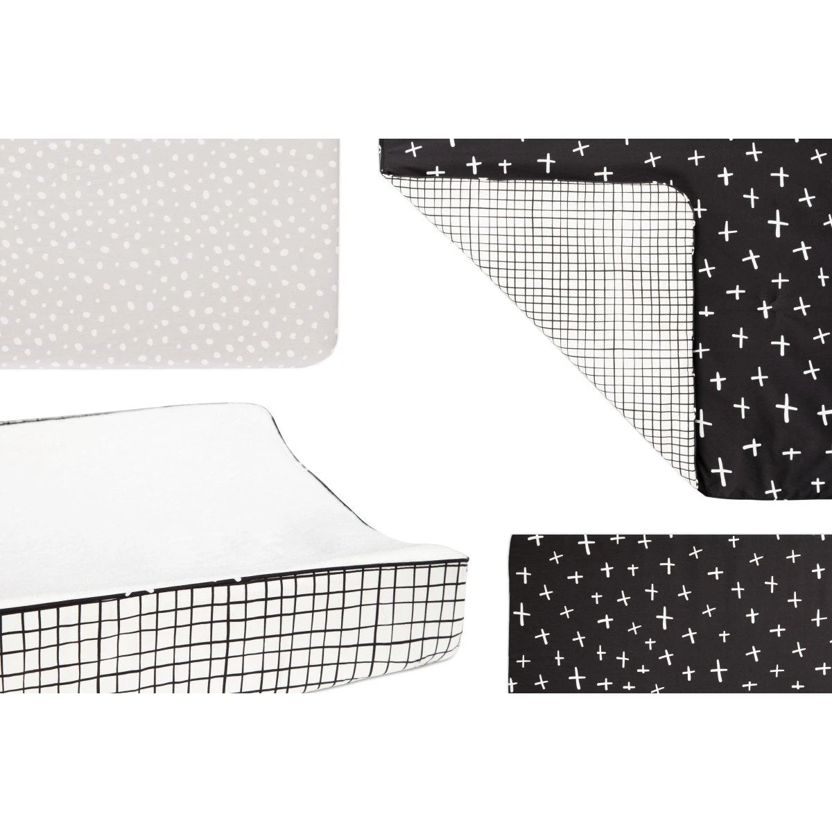Babyletto Tuxedo 5-Piece Nursery Crib Bedding Set 13 Babyletto Tuxedo 5-Piece Nursery Crib Bedding Set - Image 13