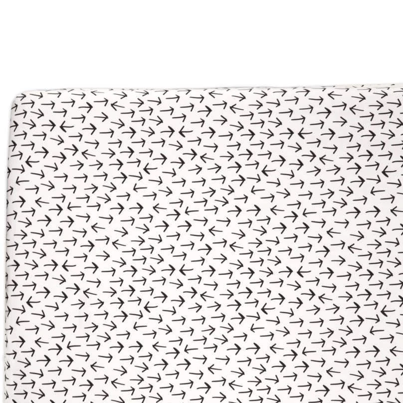 Babyletto Tuxedo Arrows Fitted Crib Sheet 2 Babyletto Tuxedo Arrows Fitted Crib Sheet - Image 2