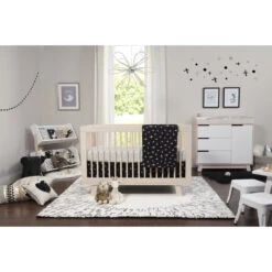 Babyletto Tuxedo 5-Piece Nursery Crib Bedding Set