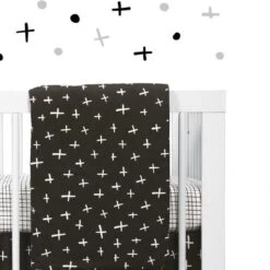 Babyletto Tuxedo 5-Piece Nursery Crib Bedding Set 19 Babyletto Tuxedo 5-Piece Nursery Crib Bedding Set -Baby Go Round Store T11562 White Background 05 1db186f3 15a3 4fef 99bf 5b2399083200