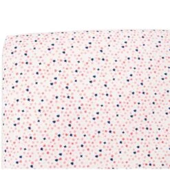 Babyletto In Bloom Fitted Crib Sheet -Baby Go Round Store T8030 White Background 01