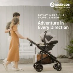 Maxi-Cosi Tayla Max 5-in-1 Travel System -Baby Go Round Store TR449GNM Image 12
