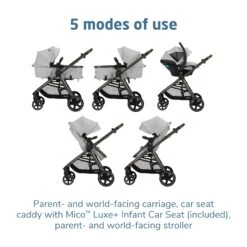 Maxi-Cosi Zelia Luxe+ 5-in-1 Modular Travel System -Baby Go Round Store TR485HKP Image 03