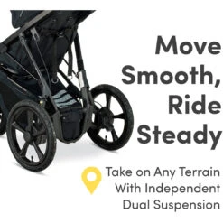 BOB Wayfinder Jogging Stroller -Baby Go Round Store U012200 JoggerWayfinder Nightfall 4 Master 2023