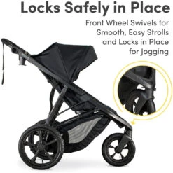 BOB Wayfinder Jogging Stroller -Baby Go Round Store U012200 JoggerWayfinder Nightfall 6 Master 2023