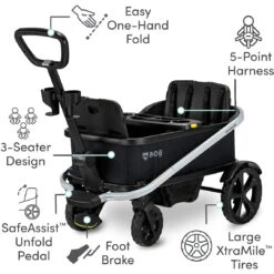 BOB Renegade Wagon -Baby Go Round Store U014200 WagonRenegade Nightfall 3 Master 2023