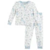 Mudpie Blue Bunny Pajamas Set 2 Pc