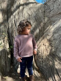 Vignette Coco Sweatshirt | Lavender -Baby Go Round Store V1197C C 4 a5e7a8ed f503 42a7 9fce b86adca024ae