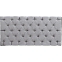 Romina Ventianni Tufted Headboard For Full Convertible Crib -Baby Go Round Store Ventianni Tufted Panel Gry 1