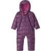 Patagonia Infant Hi-Loft Down Sweater Bunting | Night Plum