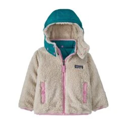Patagonia Baby Reversible Tribbles Hoody | Peaceful Pink -Baby Go Round Store WBF23 61160 PELP TU