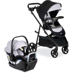 Britax Willow Brook S+ Travel System -Baby Go Round Store Willow Brook S Glacier Onyx Front Right 2023 0eda6f4c fdbb 461a 9e96 239236f7c53c